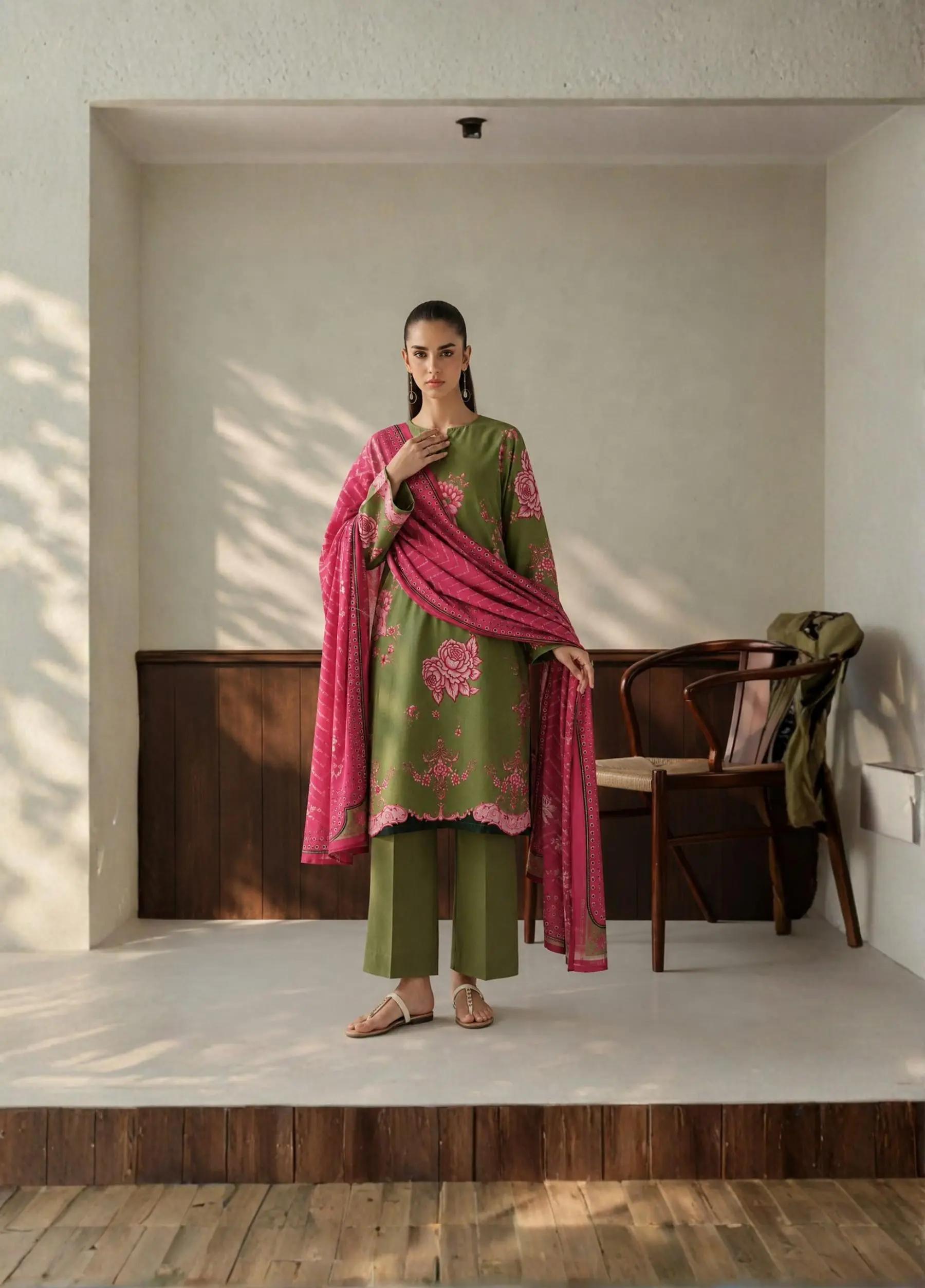 Sapphire Inter Summer Collection – Unstitched Lawn 3PC | Article 09