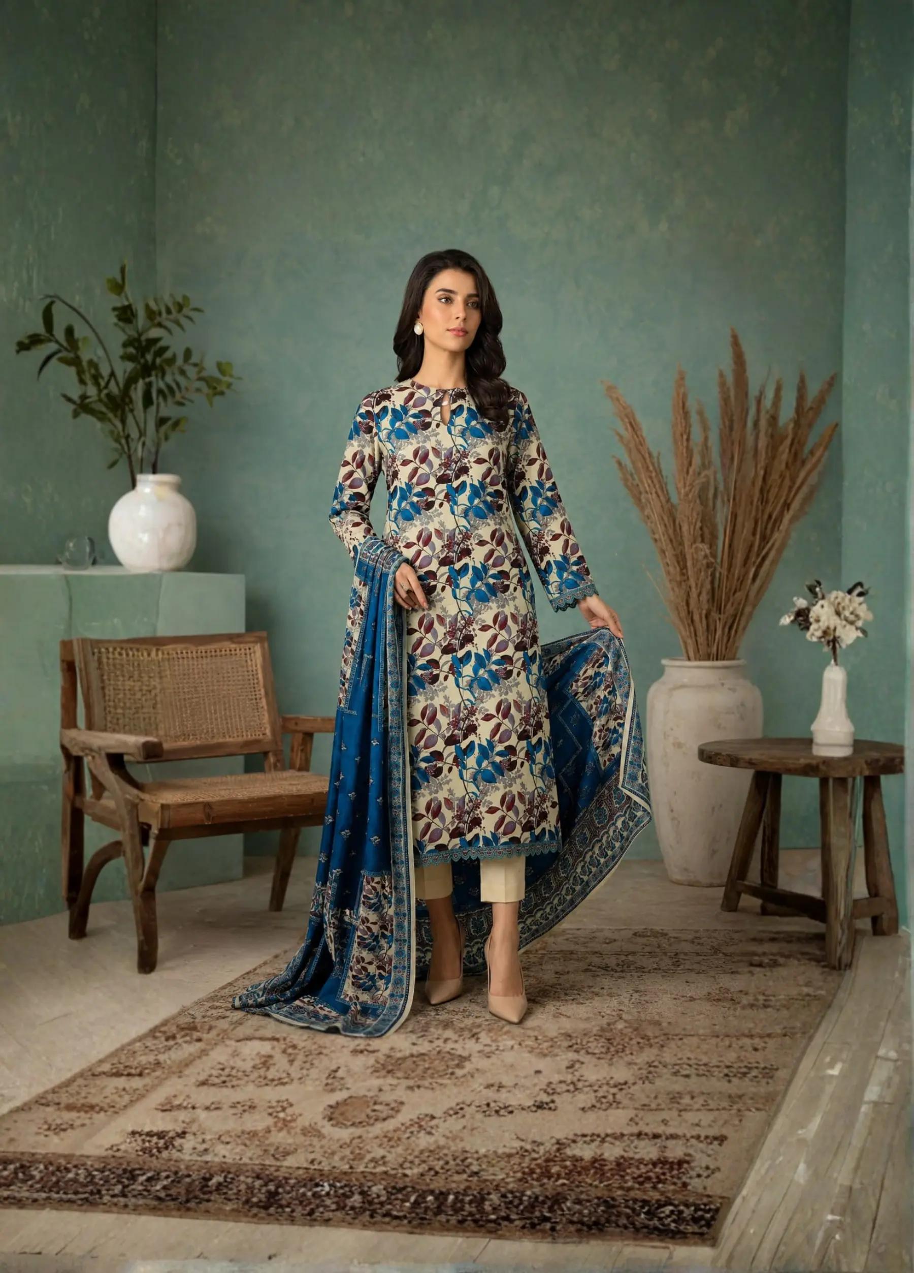 Bareeze 601 Summer Digital Classic 3PC Collection – Article 10