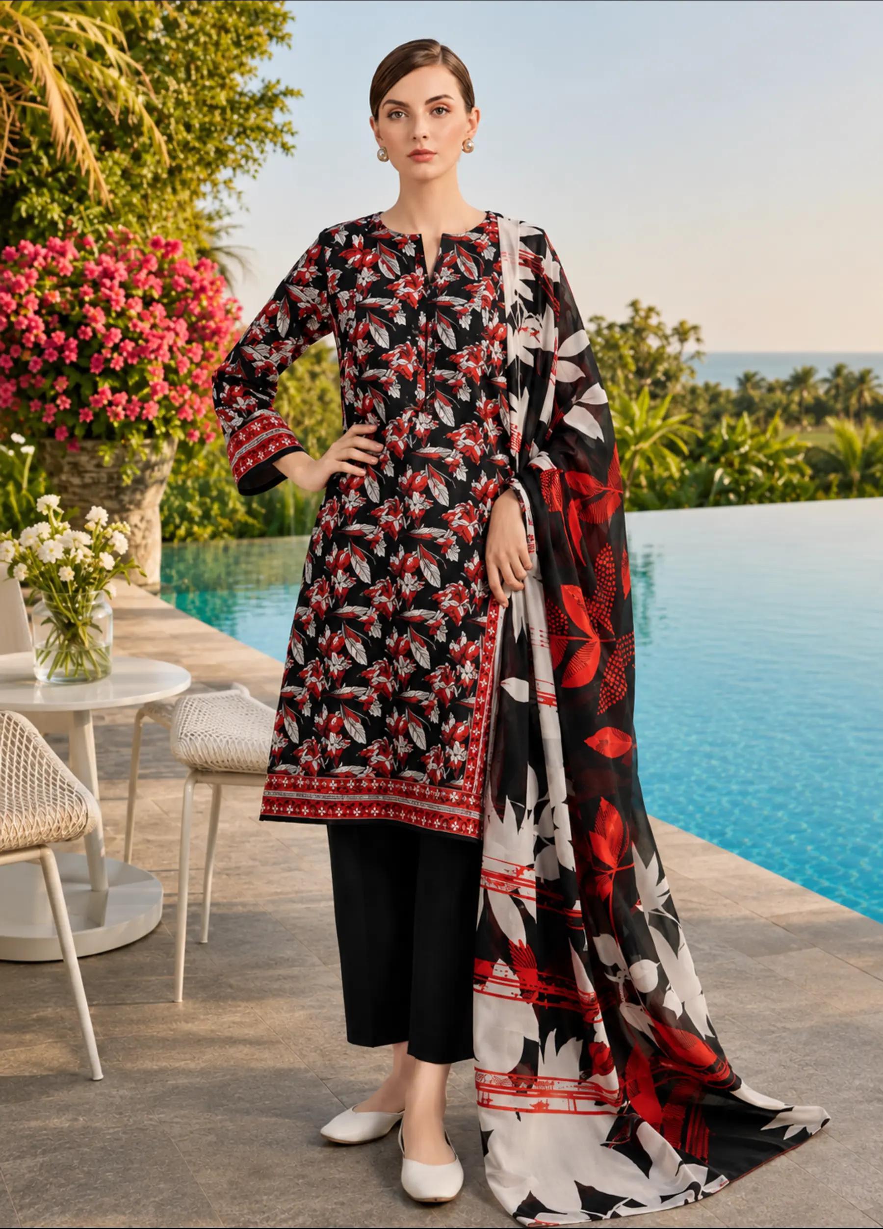 Ada By Ayla Hijab | Summer Volume 01 | Premium Lawn Fabric | Article 01