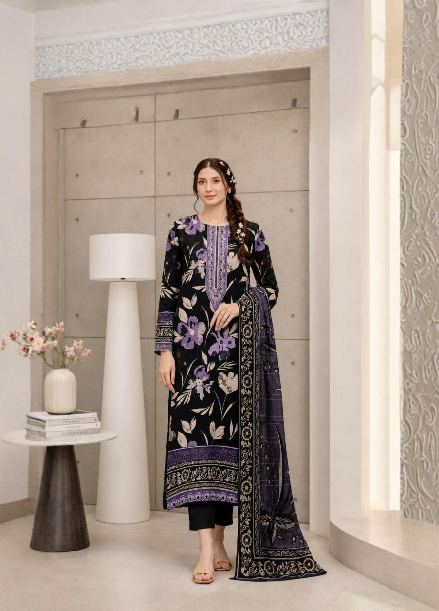 Noor Afshan Unstitched 3PC Summer Collection Vol. 11 – Article 02