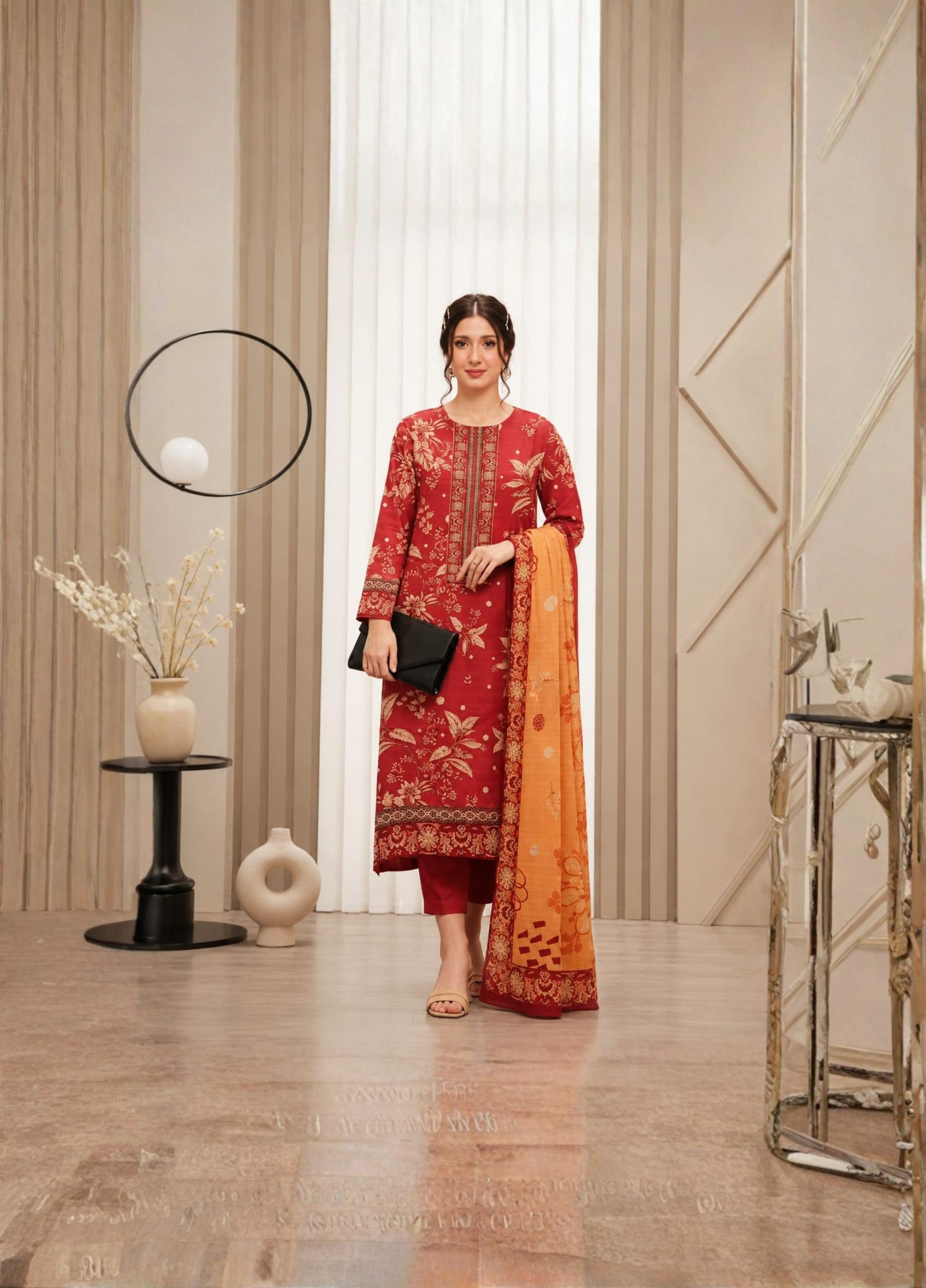 Noor Afshan Unstitched 3PC Summer Collection Vol. 11 – Article 03