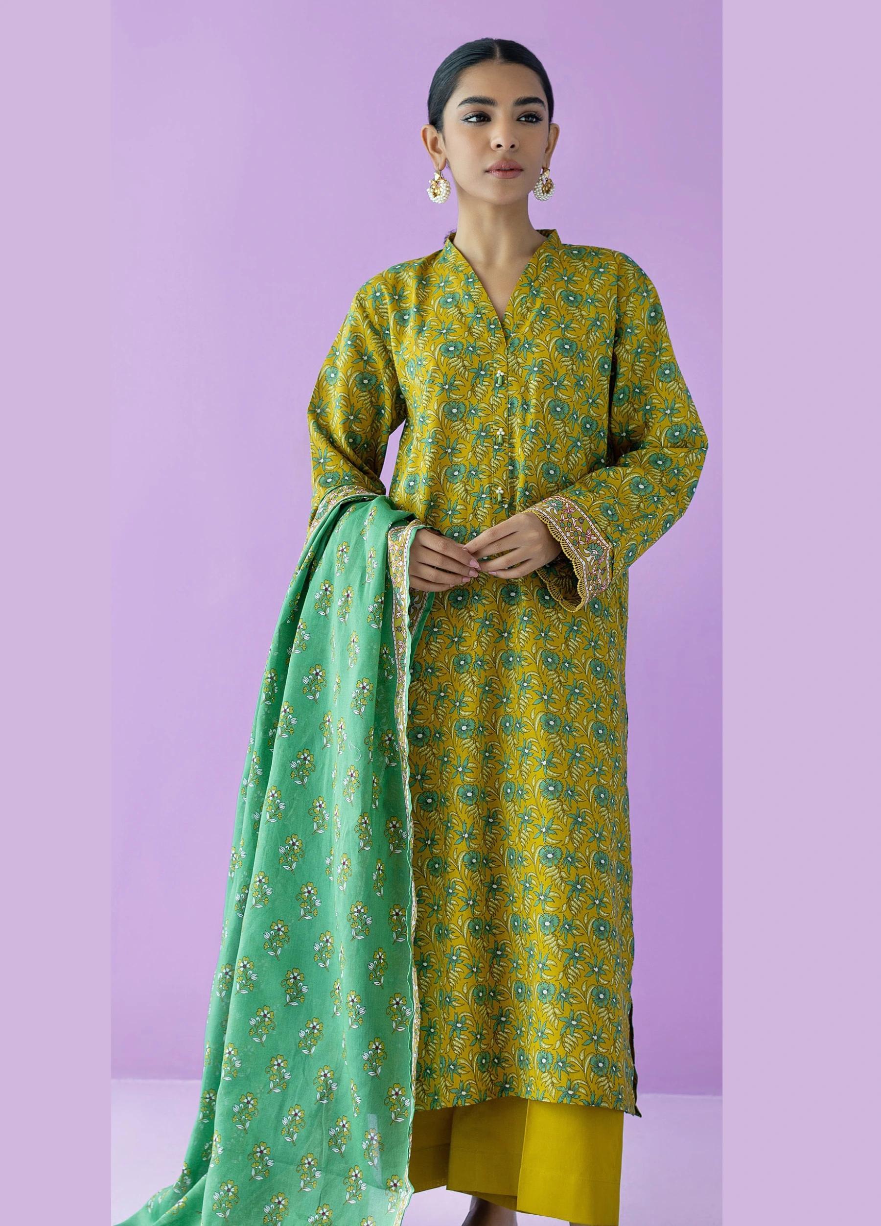 Orient Basic Lawn Collection – 3 Piece Suit Article: OTL-25-536