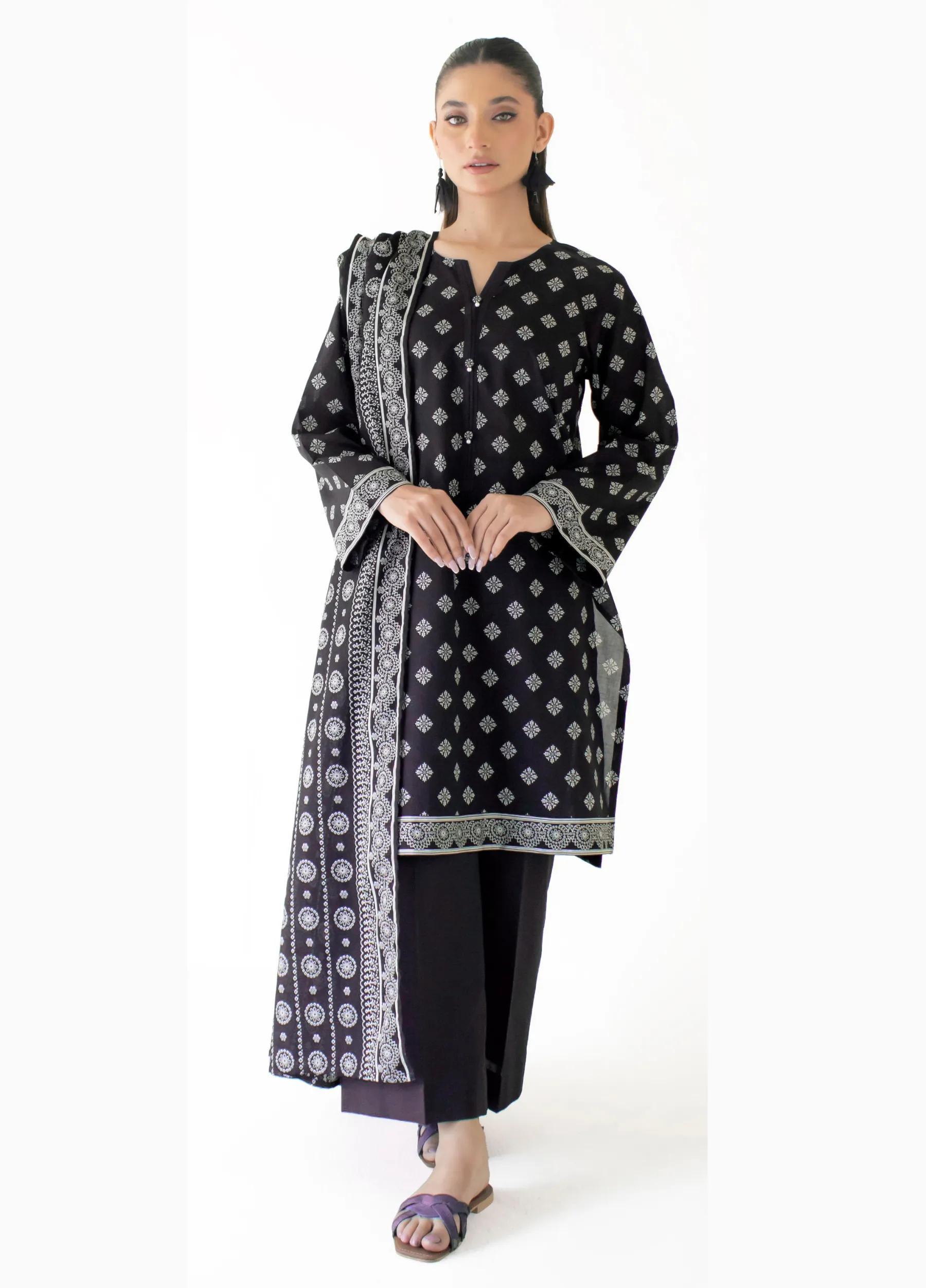 Orient Basic Lawn Collection – 3 Piece Suit Article: OTL-23-142