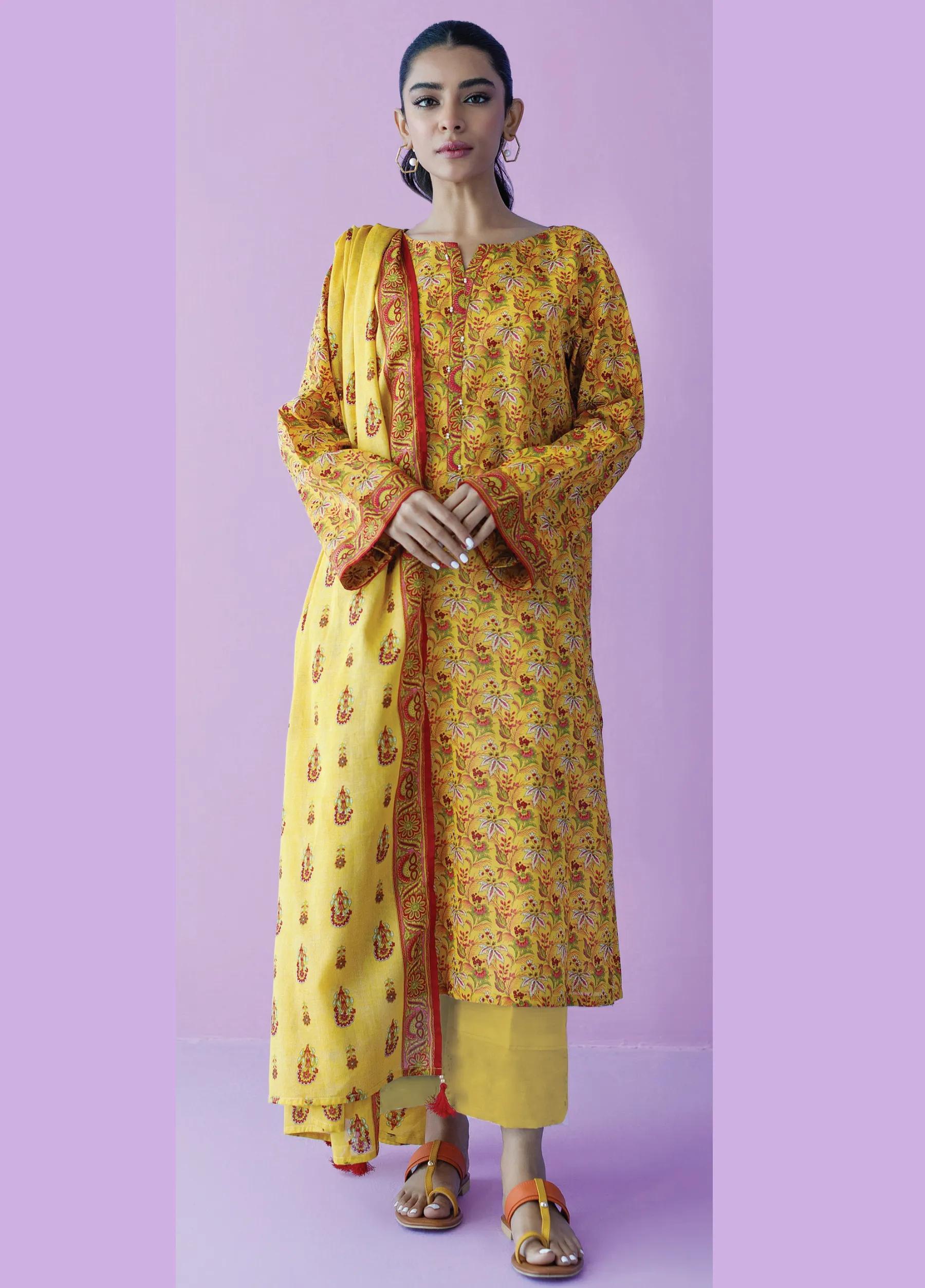 Orient Basic Lawn Collection – 3 Piece Suit Article: OTL-25-535