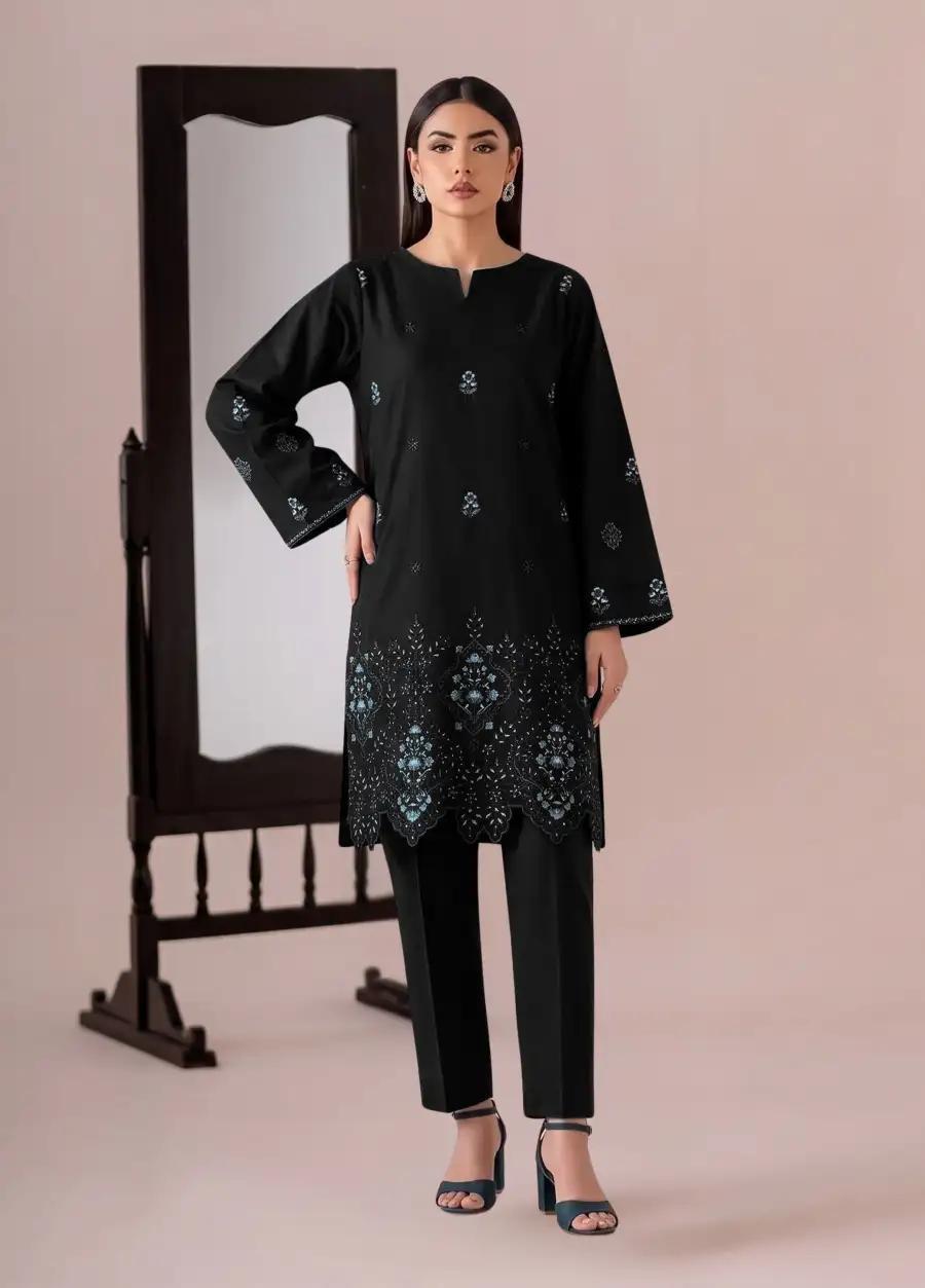 RAABI Vol-11 – 2PC Unstitched Embroidered Collection | Article 04