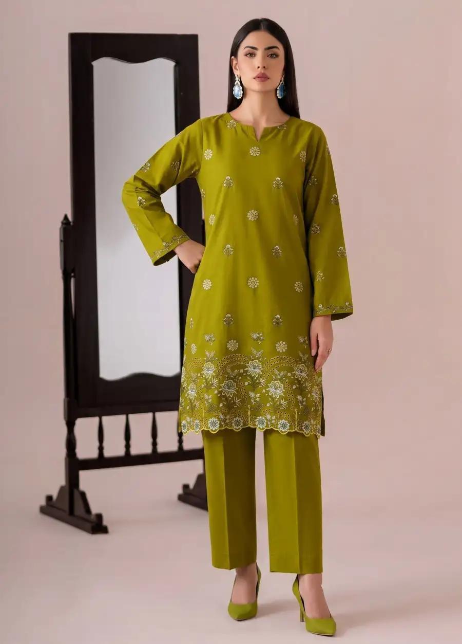 RAABI Vol-11 – 2PC Unstitched Embroidered Collection | Article 05