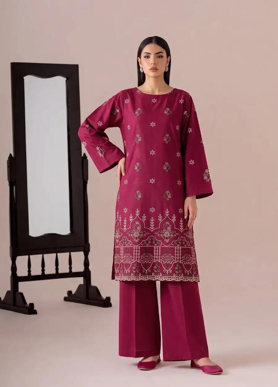 RAABI Vol-11 – 2PC Unstitched Embroidered Collection | Article 06