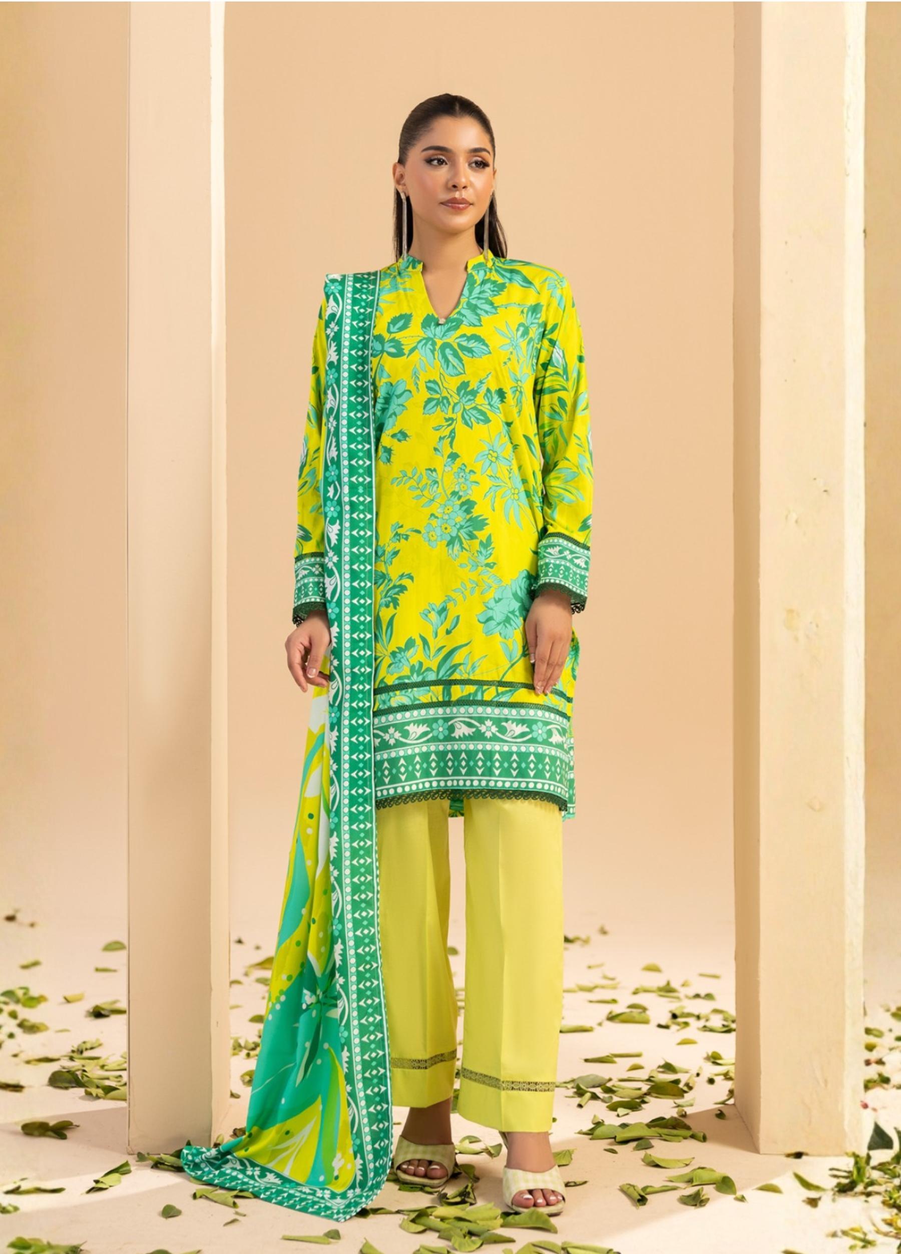 Fatima Maryam by Motifz Unstitched Linen Print 3 Piece Suits Vol-02 Design:10