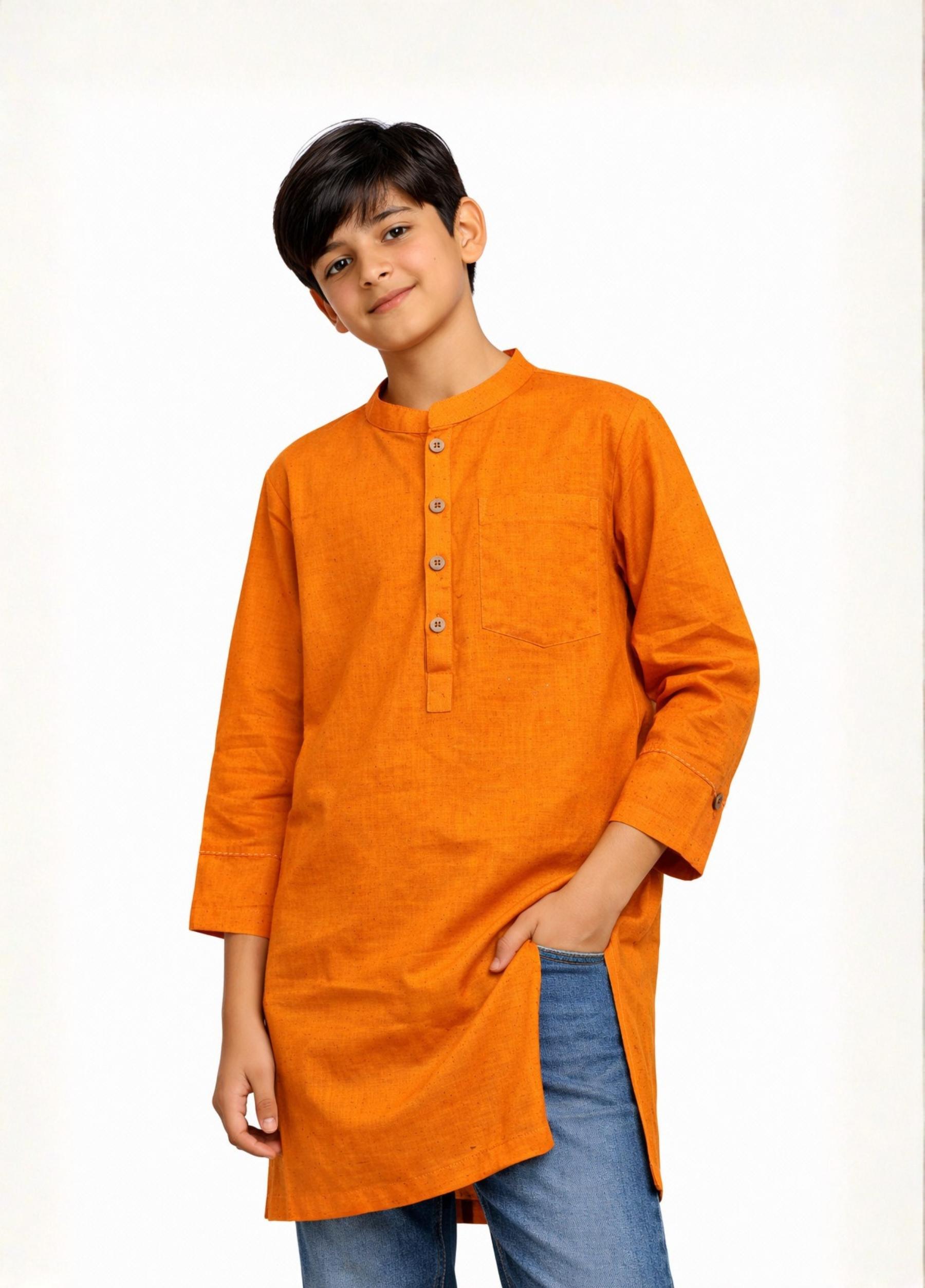 PEPPER LAND Kids 1 piece MULTINEPS KURTA -Winter Collection