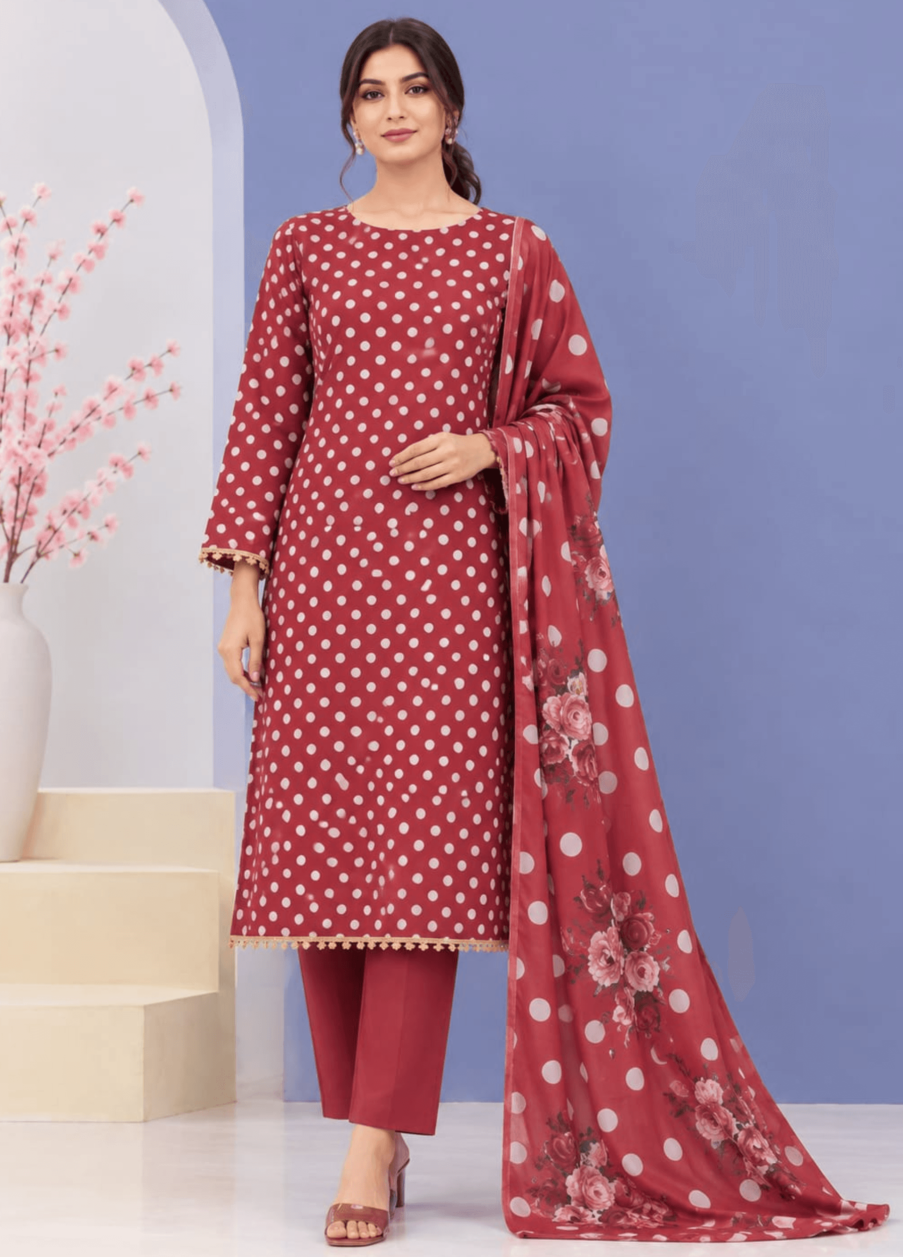Libas Exclusive Digital Printed Lawn Summer Collection – 3PC Suit | Article 01