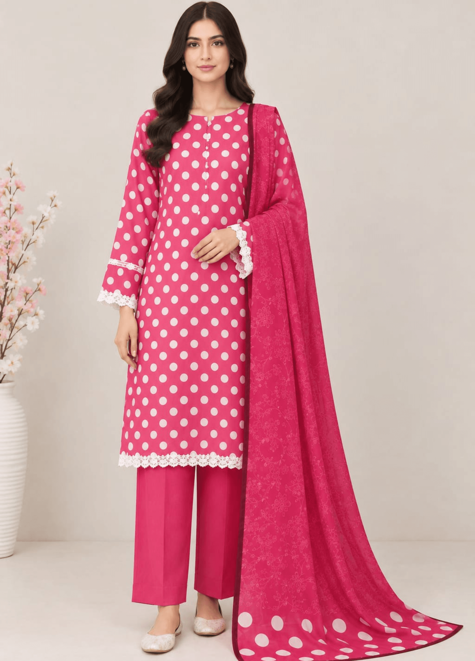 Libas Exclusive Digital Printed Lawn Summer Collection – 3PC Suit | Article 09
