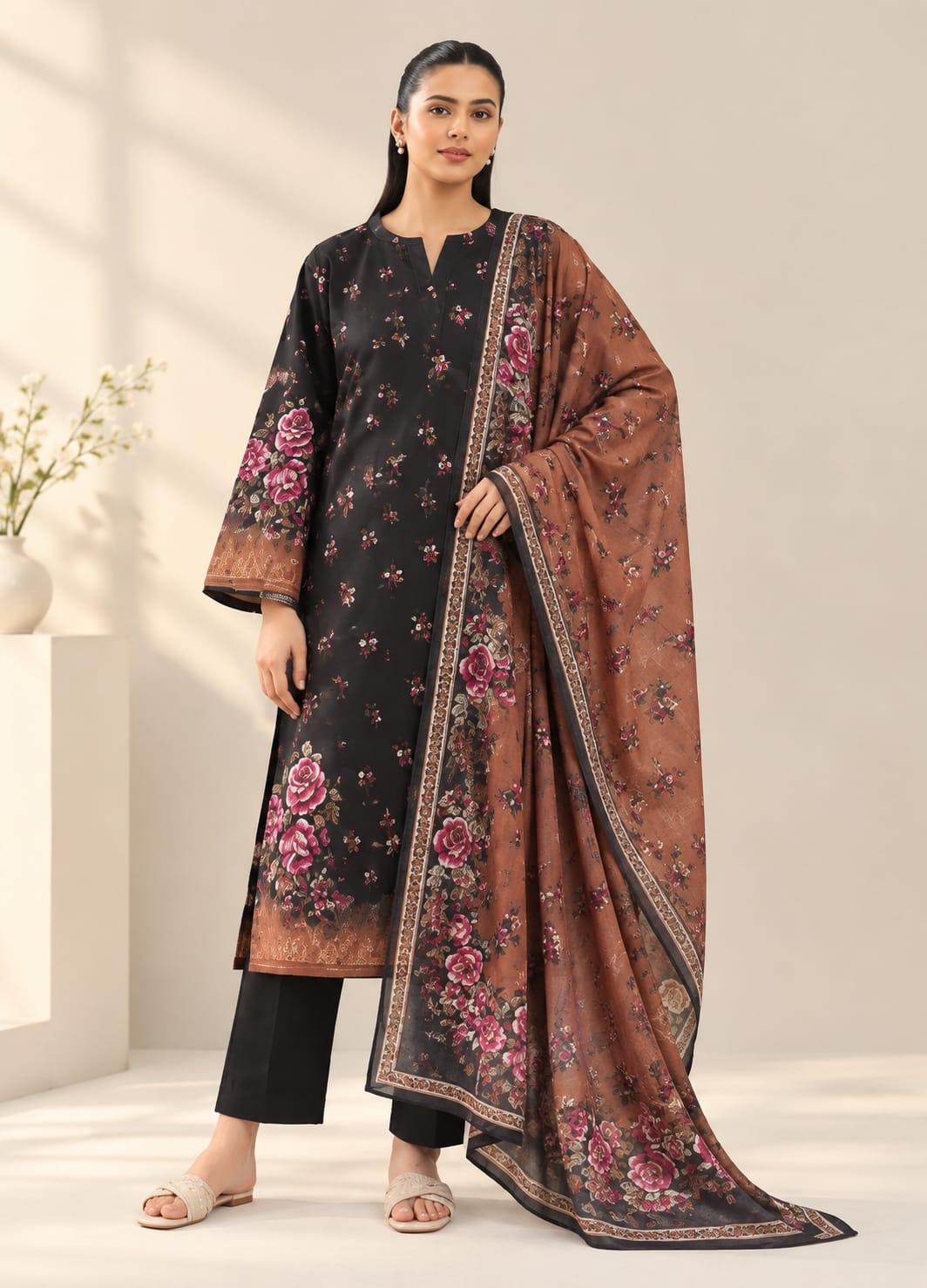 Nishat Printed Linen Winter Collection – Article 03